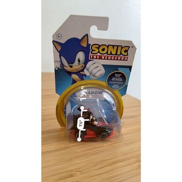Sonic The Hedgehog Team Racing *SHADOW DARK REAPER* Die-Cast Vehicle - Picture 5 of 5